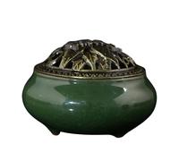 Incense Burner, Incense Burner Holder - Incense Holder with Cone Reel,Chinese Ceramic Home Ornaments for Meditation Burning Decoration for Yoga and Women