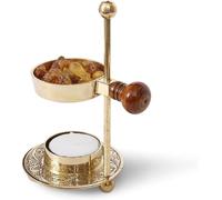 Incense Burner, Incense Holder - Candle or Charcoal Resin Heated for Home Decor Beautiful Adjustable Design for Home Fragrance and Spiritual Gifts, Find Your Balance in a Fantastic Environment