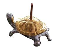 Incense Burner - Incense Holder Vintage Incense Burner Tortoise Ash Catcher Metal | Tortoise Incense Cones Delicate Incense Holder Cone Incense for Home