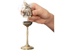 Incense Burner, Metal Incense Holder Holder | Aromatherapy Mood Freshener Office Decor Retro Home Decoration for Meditation