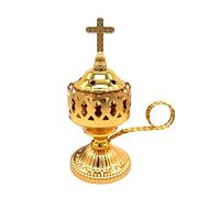 Incense Burner - Plug-in Aroma Diffuser, Metal Heating Device, Oud Burner Accessory, Electric Aromatherapy Tool with Stylish Holder Design | Metal for Spa Home Yoga Meditation Relaxati