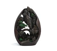 Incense Burner Rockery Waterfall Incense Burner Backflow Creative Indoor Aromatherapy Accessories, Zen Decoration, Home, Room Waterfall Incense Burne