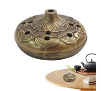 Incense Burner - Treasure Basin Alloy Aromatherapy Burner, Creative Cone Incense Holder | Home Decor Aesthetic Zen Ornament For Living Room Bedroom Yoga Studio Spa House