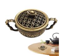 Incense Burner - Vintage Incense Sticks Holder,Aesthetic Zen Decor Aromatherapy Ornament for Living Room Bedroom Girls Yoga Studio Spa House Women