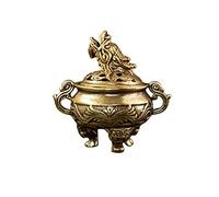 Incense Burner Vintage Tripod Censer Metal Incense Holder for Spa Yoga Aromatherapy and Home Decoration