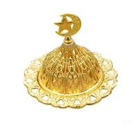 Incense Burner with Dual Function as Candle Holder for Creating Calm Environment in Personal Living Areas (D)