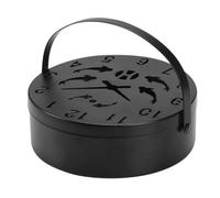 Incense Coil Holder Iron Hanging Overflow Proof Container