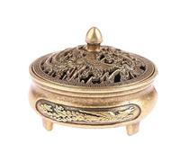 Incense Cone Burner Alloy Joss Stick Holder, Small Incense Stick Holder, Incense Cone Burner for Home Offices Tea House Decoration, Incense Coil Cone Holder