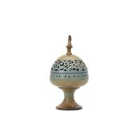incense cone burner Ceramic Incense Burner With Lid For Frankincense, Charcoal, Stick, Powder, Cone, Coil, And Tower Incense Room Decor