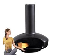 Incense Cone Burner - Ceramic Incense Holder with Chimney Design,Ash Catcher, Desktop Ornament for Home Reading Room Decor