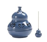 Incense Cone Holder - Gourd Shape Incense Stick Burner - Air Purification Aromatherapy Base Stand Aesthetic for Yoga Home Bathroom Garden Meditation