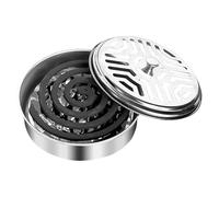 Incense Cone Holder - Storage Bowl for Aromatherapy | Incense Spiral Holder and Ashtray Anti-Scald Fireproof Stainless Steel | for Indoor and Outdoor Decoration