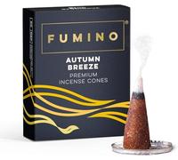 Incense Cones Autumn Breeze 15 Pack - Handmade Natural, Long Burn Low Smoke