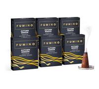 Incense Cones Autumn Breeze 90 Pack 6 Boxes - Handmade Natural, Long Burn