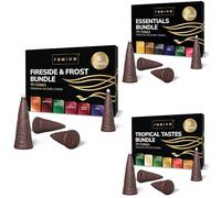 Incense Cones Fumino Fresh Multipack Mega Bundle 18 Boxes 270 Pieces Masala Agarbatti Joss Fragrance for Relaxation and Meditation, Home and House Decor Scent