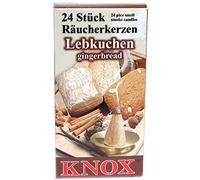 Incense cones - Ginger Bread - Authentic German Erzgebirge Smokers - Knox
