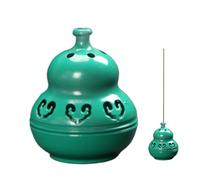 Incense Cones Holder,Gourd Shape Incense Burner - Air Purification Stand Decor Aesthetic for Meditation Yoga Home Room Bathroom