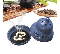 Incense Cones Holder | Gourd Shape Incense Sticks Holders | Aromatherapy Base Air Purification Decor for Meditation Room Garden Bathroom Yoga Relaxation