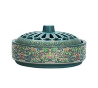 Incense Cones Holder | Stylish Incense Ceramic Fly Repeller - Seat Control Decor Ceramic Fly Coil Cone for Home Spa Meditation Kitchen Living Room Camping Outdoors