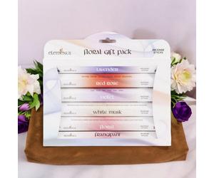 Incense Gift Pack - Floral Fragrances - 6 X 20 Sticks
