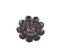 Incense Holder 2-Pack, Elegant Layered Lotus Flower Design for Meditation | Incense Holder 2 Pack Elegant Layered with stable support design, ideal for desk, office and travel for convenient