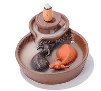 Incense Holder Backflow incense burner, creative ornaments purple sandalwood incense burner indoor incense burner, tea ceremony