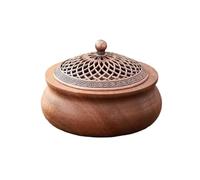 Incense Holder Base Chinese Creative Walnut Solid Wood Incense Burner Home Indoor Agarwood Tea Ceremony Zen Aromatherapy Ornaments