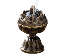 Incense Holder - Decorative Ceramic Burner Stand Home Decor | Zen Inspired Aromatherapy Accessory for Study, Meditation Room Sauna Spa, Yoga Small Burns