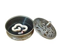 Incense Holder for Fragrance Sticks, Classic Ceremonial Incense Burner, Chinese Cloud Design Incense Decoration for Living Room and Bedroom