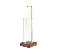 Incense Holder for Sticks, With Removable Glass Ash Catcher, Anti-Ash Flying Incense Burner, for Yoga Spa Madiation and Home Relaxation