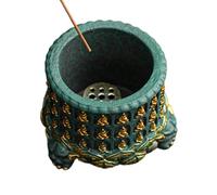 Incense Holder, Handmade Stone Ash Catcher, Elegant Zen Incense Burner, Natural Material, Smooth | Perfect for Meditation, Relaxation, Wealth, Happiness