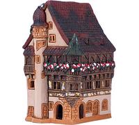 Incense Holder House in Colmar. Clay, Room Decor, Miniatures R256