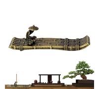 Incense Holder - Incense Holder for Sticks - Ash Catcher Prevent Fly Away Fragrance Accessory for Camping Spa Meditation Kitchen Home Living Room Outdoors