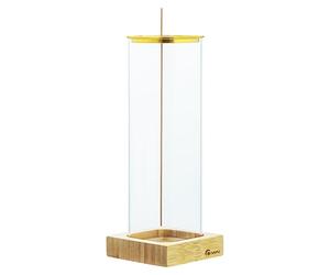 Incense Holder Incense Holder for Sticks Incense burner with Glass Ash Catcher - Anti-Ash Flying Upgrade Design Incense-stick holder for Yoga, Tea Ceremonies, Meditation, Spa and Home Relaxation