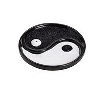 Incense Holder,Incense Holders Incense Burner, Ceramic Incense Holder, Chinese Tai Chi Style, Simple and Backflow Incense Plate Dish