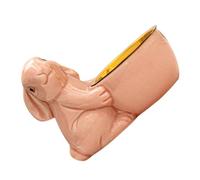 Incense Holder Rabbit Pink for Cones Sticks Ceramic Tabletop