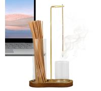 Incense Holder - Wooden Incense Burner | Wooden Upside Down Inceense Holders For Sticks Ash Catcher | Ardeen Temple Altar Bathroom Ceremony Meditation Home