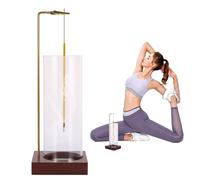 Incense Holder, Wooden Upside down Insensé Sticks Holder, Incense Stick Holders with Removable Glass Ash Catcher, Modern Design Joss Stick Holder for Yoga Spa Madiation and Home Relaxation