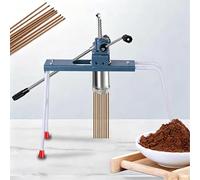 Incense Making Machine for DIY, Manual Stick Incense Making Machine, Manual Stick & Clay Extruder with 3 Mould Plates (2mm, 2.5mm, 3mm), for Home and Craft Enthusiasts