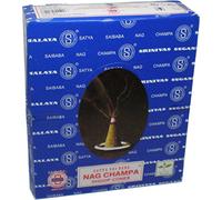 Incense Nag Champa Dhoop Cones - Satya - Lot de 12 Boites