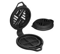 Incense Spiral Holder - Hanging Non-Slip Fireproof Portable | Fly Control Case in Coil | for Garden Balcony Travel Hiking Picnic Camping Backpacking