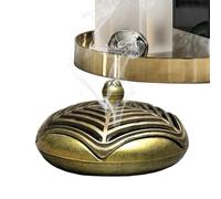 Incense Stand, Metal Incense Bowl with Spiral Design, Zen-Inspired Decorative Element for Living Room, Entertainment Room and Study to Create a Calming