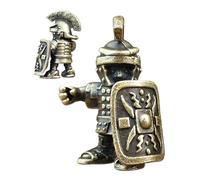Incense Stick Burner, Multifunctional Alloy Incense Burner, Meditation Spiritual Cool Soldier Figure Design Decoration for Church, Yoga and Family, 55g