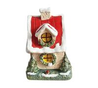 Incense Stick Holder - Resin Hut House for Aromatherapy, Christmas House Incense Burner Decoration, for Yoga, Living Room, Meditation, Spa, Holiday, Indoor, Kitchen