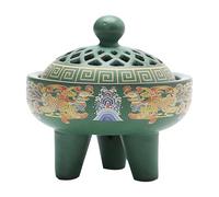 Incense Stick Holder - Versatile Fragrance Compatibility | Portable Incense Burner for Home Living Room Bedroom Camping Yoga Studio Outdoors, The Fixed Safety Lid Prevents Ash Leakage
