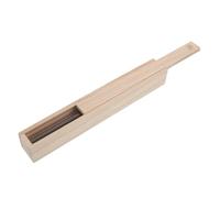 Incense Stick Storage Box with Slide-out Lid Wooden Retro