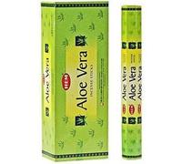 Incense Sticks- Aloe Vera (6 x 20g) -120 Sticks | Calming & Spiritual Aroma | Perfect for Yoga, Relaxation & Mindfulness