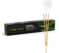 Incense Sticks Cinnamon Apple Clove 14 Pack - Natural Handmade Low-Smoke