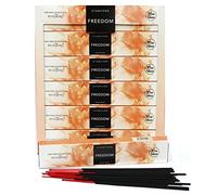Incense Sticks Gift Pack of 6 - Stamford Wise Skies Premium Perfume Incense Fragrances Joss Sticks (Freedom)