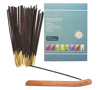 Incense Sticks Gift Set, 160 Sticks Total, Lavender, Patchouli, Sandalwood, Osmanthus, Lemon Fragrance, Vanilla, Night Lavender, Sandalwood Fan + Incense Holder